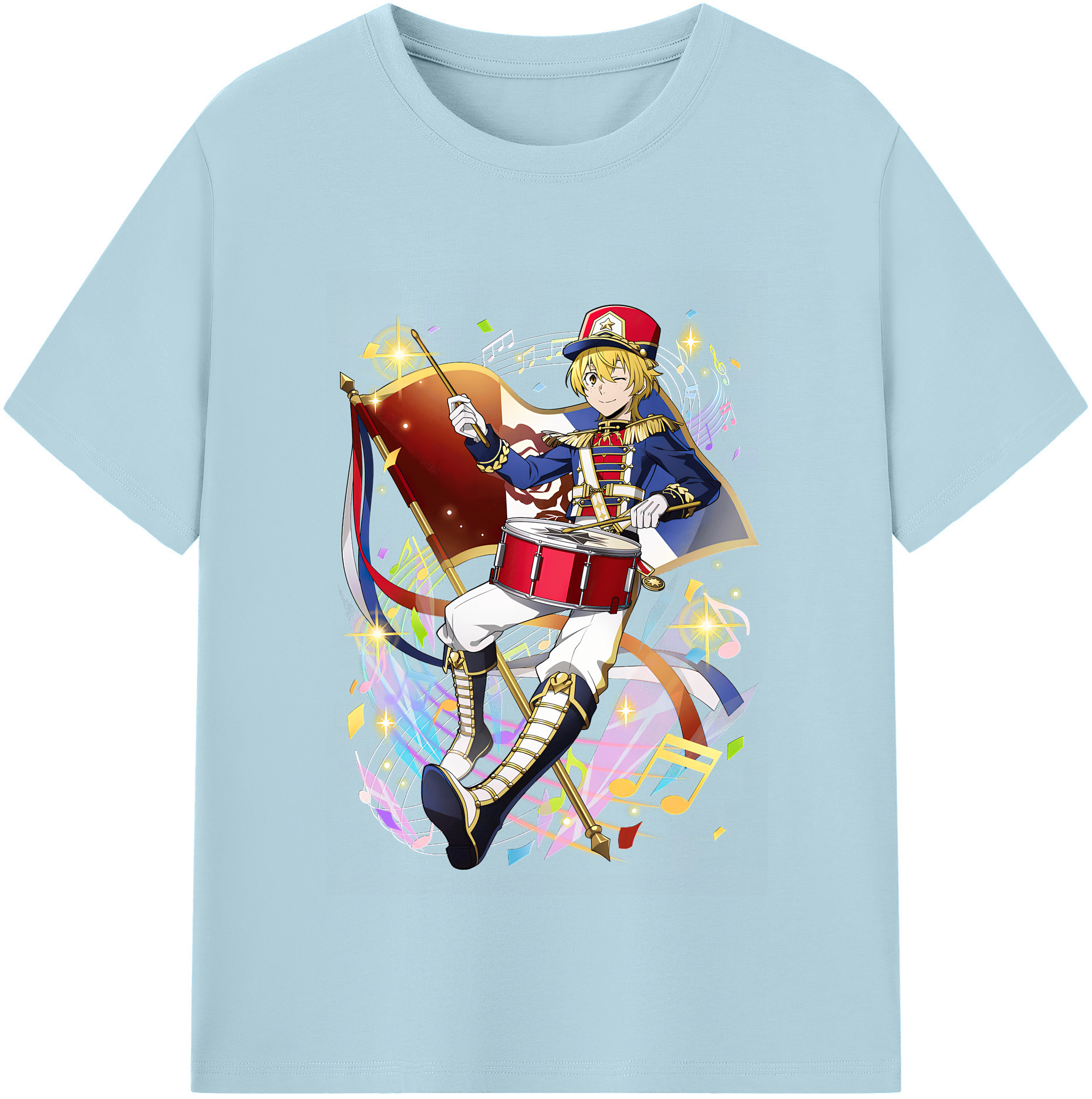 （画像用） 文豪ストレイドッグス Bungo Stray Dogs 綿100％半袖Tシャツ（フロントプリント）